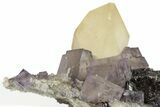 Calcite, Cubic Fluorite & Sphalerite Association - Tennessee #244244-4
